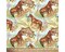 Horses and Barns Farm Cotton Fabric | By the Yard | Sewing and Crafting | 44 inches wide